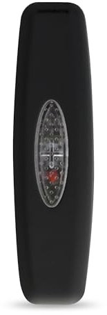 HALOTEC Interruptor Regulador de luz | Potenciometro bombillas led | Luz Regulable entre 4-25W | Dimmer para lámparas | Atenuador de Intensidad para Luces LED | Fabricado en Italia | Color Negro