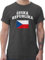 T-Shirt Herren - Fußball EM WM - Ceska Republika Schriftzug mit Flagge | Česká Republika | Tschechische Republik | Tschechien | Czech Republic - XL - Dunkelgrau - Fussball Shirt männer