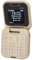 Senioren-Klapptelefon, Faltbares 2G-Handy mit Großen Tasten, Lautem Ton, Dual-SIM, Schnellwahl, UKW-Radio, LED-Taschenlampe, Langes Standby-Seniorentelefon (Gold)