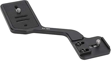 Flashlight Camera Bracket, Aluminium Alloy Camera Flashlight Tripod Bracket with Dual 1/4in Screw for DSLR Stand Shooting, Microphones and other Camera Accessories