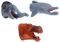 IMIKEYA 3Stücke Süße Tier Fingerpuppen Weiche Gummitiere Für Vorschulkinder Interaktive Fingerpuppen Für Kreatives Elefant