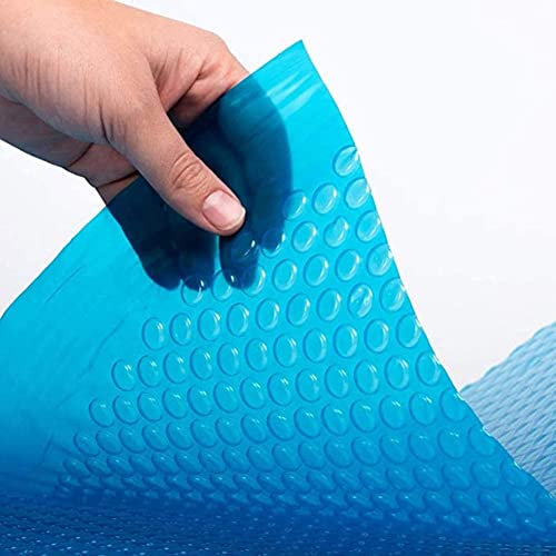 ERSINIAN Bâche Solaire pour Piscine Hors-Sol/enterrée, bâche à Bulles Robuste, Bleue, imperméable et Anti-poussière (2 m x 4 m).