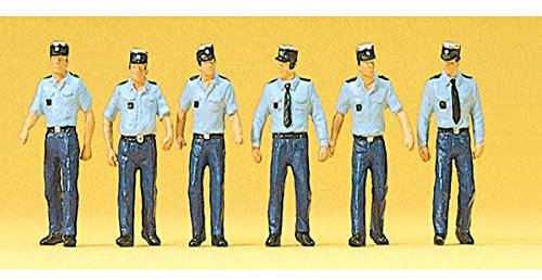 Preiser 1/87 th – pr10341 – Modelleisenbahnen – Polizist Französisch Marchant