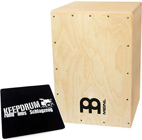 Meinl MYO-CAJ Cajon Bausatz Natur + keepdrum Sitzpad CP-01