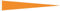 U24 Langwimpel Orange Fahne Flagge Wimpel 150 x 40 cm Premiumqualität