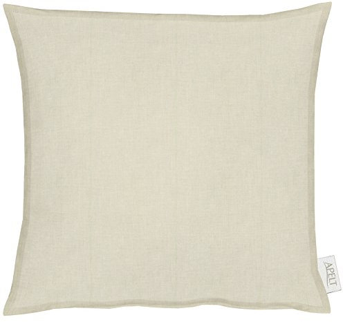 Apelt Kissenhülle, Polyester-Baumwolle, Hellgrau, 40 x 40 x 0.5 cm