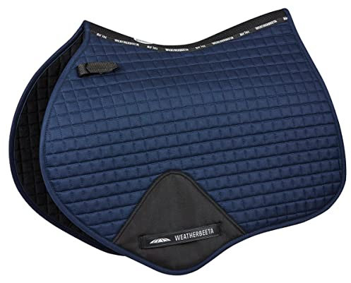 Weatherbeeta - Tapis de selle JUMP PRIME (Cheval) (Bleu marine)