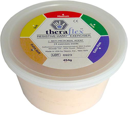 Theraflex Therapieknete 454 g | extra soft | beige | Therapieknete | Handübungsknete