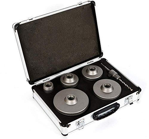 Kernbohrer Beton Bohrkronen SDS Adapter Satz Ø 40/68 / 80/100 / 120 mm Bohrer Bits Set mit SDS-Plus Adapter