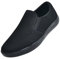 konhill Hombres Slip On Zapatos Entrenadores - Casual Transpirable Cómodo Malla Caminar Zapatos Vestido Sneaker Mocasines EU 40 Todo Negro
