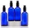 YIZHAO Flacon Spray Vide 100ml, Bleu Bouteille Spray Verre, avec Brouillard de Pulverisateur Fine, pour Huiles Essentielles, Aromathérapie, Parfums, Nettoyage, Voyage, Pharmacie – 4Pcs