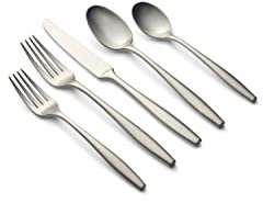 Cambridge Silversmiths Katerina Satin Besteck-Set, 20-teilig, für 4 Personen