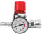 Compresseur D'air Pressostat Vanne de Régulation de Pression D'air Corps en Alliage de Zinc Compresseur D'air Manomètre de Soupape de Contrôle de Pression avec Connecteur Mâle Femelle