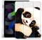 MAYCARI Cute Cartoon Panda iPad mini 6 Case with Pencil Holder, Auto Sleep/Wake Support, Soft TPU Back Protective Case