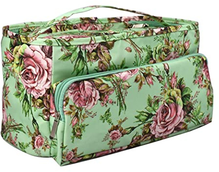 Liummrcy Knitting Needles Bag,Wool Storage BagKnitting Bag Yarn Storage Crochet Needles Storage Pocket Sewing Holder DIY Accessories