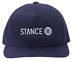 Stance Herren Icon-Snapback-Kappe, Schwarz