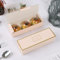 5 Stück Süßigkeiten Plätzchen Keks Nougat Papierschachteln Danke Frohe Weihnachten Handgemachte Geschenkbox-Stil 8,21.5x7x5cm