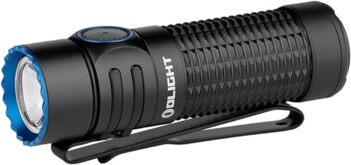 OLIGHT Warrior Nano High Performance Small Tactical Torch 1200 Lumens 135 Meters Magnetic Rechargeable LED Flashlight for Emergency, Camping, Outdoor, Hiking (Black)