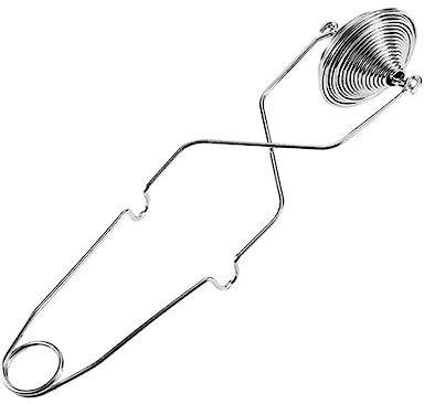 UTHCLO 1pieza Colador De Harina De Inoxidable Manual Para Azúcar Polvo y Ingredientes Polvo Diseño Ergonómico Fácil De Limpiar Para Cocinas Profesionales y Hogar