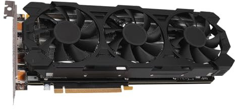 Tosuny GTX 1080 Ti Graphics Card, 11GB GDDR5X 352Bit PCIE 3.0 Gaming Graphics Card, PC Video Card with 3 Cooling Fan, Support 8K, HDR, HDCP, DirectX 12, OpenGL 4.5, HDMI & 3 DP Output