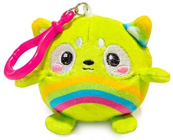 SquishPets Keychain - Kuscheltier Milo , Plüschkatze Plüschtier in einem Schlüsselanhänger 6 cm