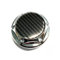 DDHHBH 4 Stück Nabendeckel Set für Hyundai i30,ABS+Aluminium Radnabenkappen Felgendeckel Nabenkappen Wheel Caps Anti Rost Auto Tuning Zubehör,Silver-B:Size2-68/61mm