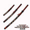 3er-Set Japanisches Samurai-Schwert mit Display-Ständer, Iaido Katana graviert mit Drachenmuster auf der Scheide