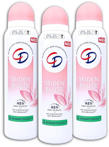 3 er Pack CD 48h Deospray Seidenblüte Deodorant 3 x 150ml
