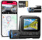 3 Kanal Dashcam Auto Vorne Hinten Kabellos - 4K+1080P+1080P FHD Dreifache Dash Cam mit 2,4″ IPS Display, APP Steuerung mit 64 GB SD Karte, G-Sensor, WDR, Nachtsicht, 24 Std. Parkmonitor