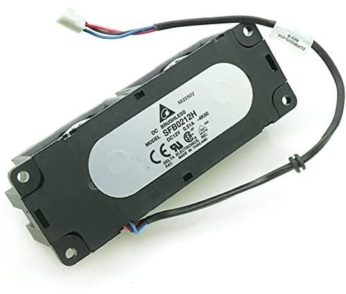 LMNCBVYA 125x45x35mm, 3-Pin Connector, Ball Bearing Design SFB0212H -4K80 DC 12V 0.51A Double Fan for Gaming Machines -