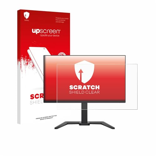 upscreen Schutzfolie für Iiyama G-Master GB2591HSU-B1 – Made in Germany, Kristall-klar, Kratzschutz, Anti-Fingerprint