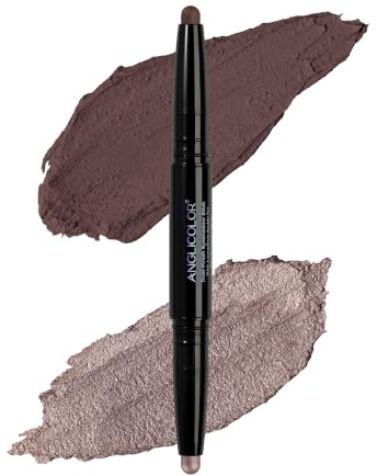 Anglicolor Ombretto Stick 2 in 1,Waterproof,Alta Pigmentazione | Texture liscia,facile da applicare,Trucco occhi rapido in pochi minuti