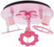Elobra Kinderzimmerlampe Blume Blüte, Holz, rosa, 123720