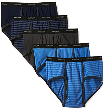 Fruit Of The Loom 5 St ck Ringer Fashion Slip (5R461C), sortiert, Large