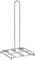 Premier Housewares 509663 Cutlery Design Kitchen Roll Holder - Chrome , Silver , H31 x W15 x D15cm