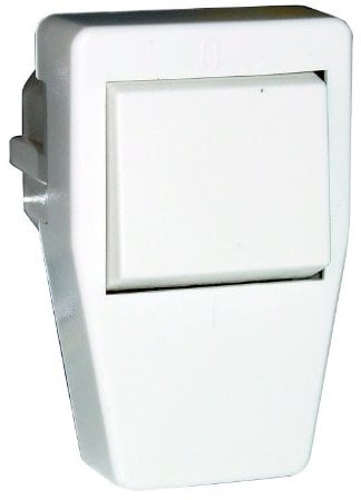 UNITEC Schuko-Stecker, PVC mit Ausschalter, weiß