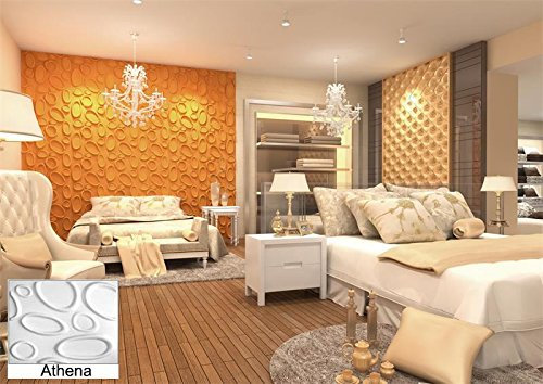 TR Tools Panneau 3D en fibre de bambou, blanc