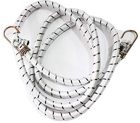 6ft/1.8m Long Elastic Bungee Cord Strap Camping Car Roof Rack Bike Tie Down with Hook