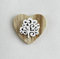 DLM26874 (Kit 12 Pezzi) Magnete Calamita Cuore Albero della Vita in Legno Bianco Segnaposto Confettata bomboniera