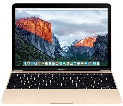2016 Apple MacBook with Intel Core m3 1.1 GHz, ( 12-inch, 8GB RAM, 256GB SSD) Gold (Renewed)