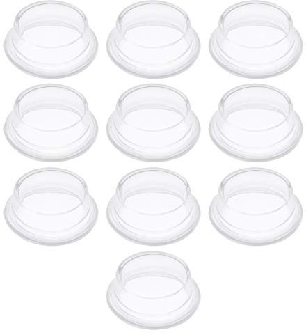 Uxcell Wasserdichte Schutzhüllen für Schalter und Kippschalter, Silikon, transparent, rund, für Boote, 10 Stück