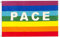 CUDU 100 x 70cm Pace Flagge Regenbogen Friedensflagge Symbol Frieden Friedensflagge- Peace Fahne flaggen mit Ösen, Bunt
