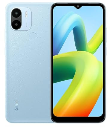 Xiaomi Redmi A1+ - Smartphone 32GB, 2GB RAM, Dual Sim, Light Blue