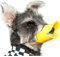 Hundemaulkorb Anti Bite Duck Mouth Soft Duck Silikon Mundschutz Anti Called Mouth für Große, Mittelgroße und Kleine Hunde, Am Besten, um Bellen, Lecken und Beißen zu Verhindern (15 x 18–30 cm)