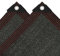 Toldo de 2 x 4 m, rectangular, con ojales del 90 % de protección solar, tela negra, toldo para terraza, jardín, terraza, protección contra los rayos UV, para plantas, piscina, gallinero
