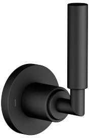 Dornbracht Tara UP-Zweiwege-Umsteller, Rosette D=60mm, 36200882, Farbe: Schwarz Matt