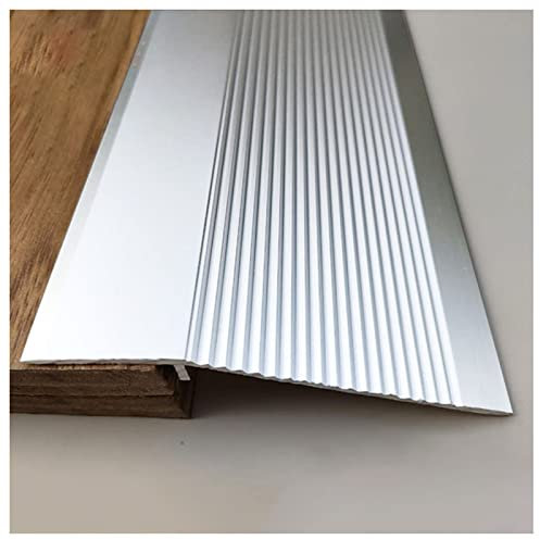 IBOWZ übergangsleisten fußboden Bodenkanten-Zierstreifen, Spalt-Verbindungsstreifen-Reduzierer, Nut, Übergangsstreifen für unebene Böden für Türen, Vinyl zu Laminat, Holz zu Fliesen