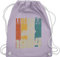 Turnbeutel Rucksack - 40. Geburtstag - Legendär seit 1984 - Vintage Farben - Unisize - Pastell Lila - zum 40 jahre 40er geschenke geschenk 40ster 40zigste years birthday geburtstagskind jährigen