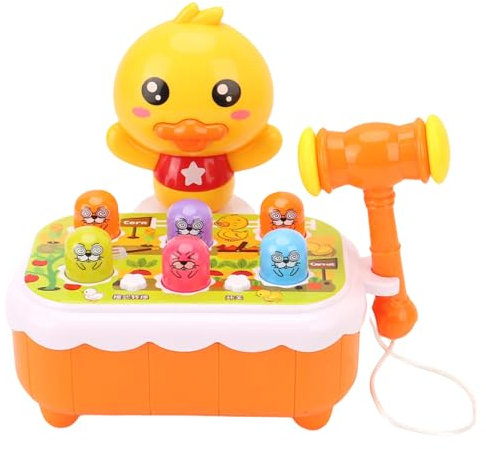HMLTD Juego de Golpear al Topo, Juguete para Golpear Topos, Juguete Interactivo para Golpear Topos Whack para niñas, niños y niños a Partir de 2 años