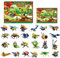 KoDeer Adventskalender 2023, 24 Insekt Bausatz, 24 Kleines Insekt + 2 Groß Lord Insekt Klemmbausteine Set, Bausteine Kompatibel mit Lego